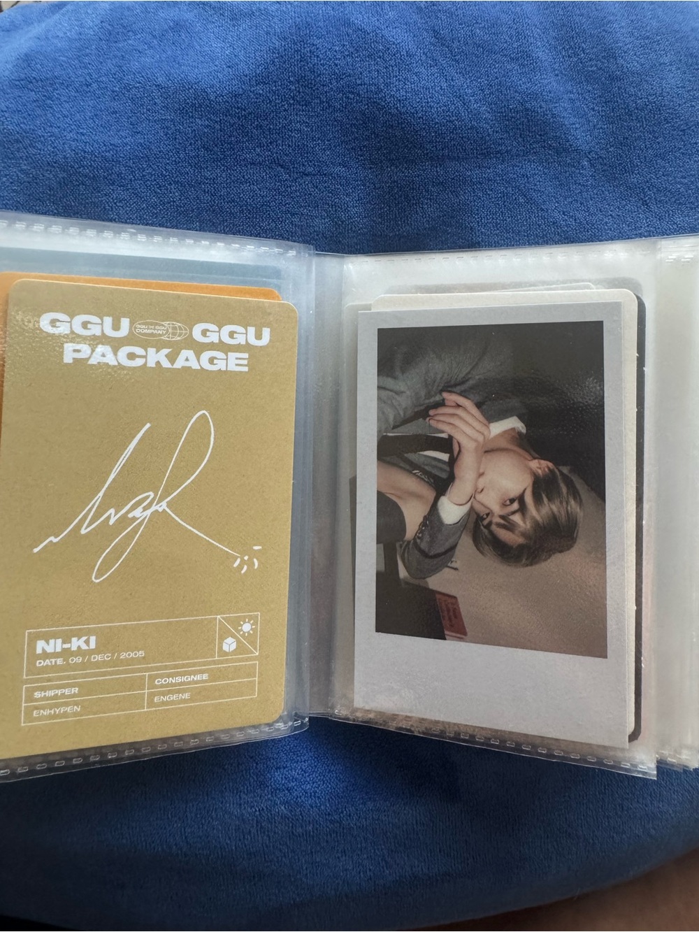 Official Enhypen Ni-ki Photocard